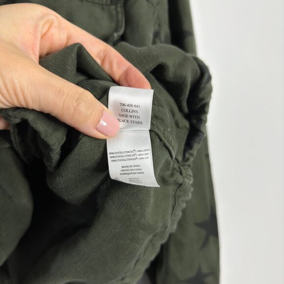 RAILS Collins Jacket Sage with Black Stars - Picture 9 of 9